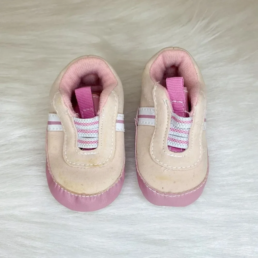 Trimfoot and Bon Bebe Size 2 Baby Girl Shoes BUNDLE